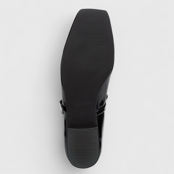 Millie | Stylish Bow Square Toe Mary Jane Shoes