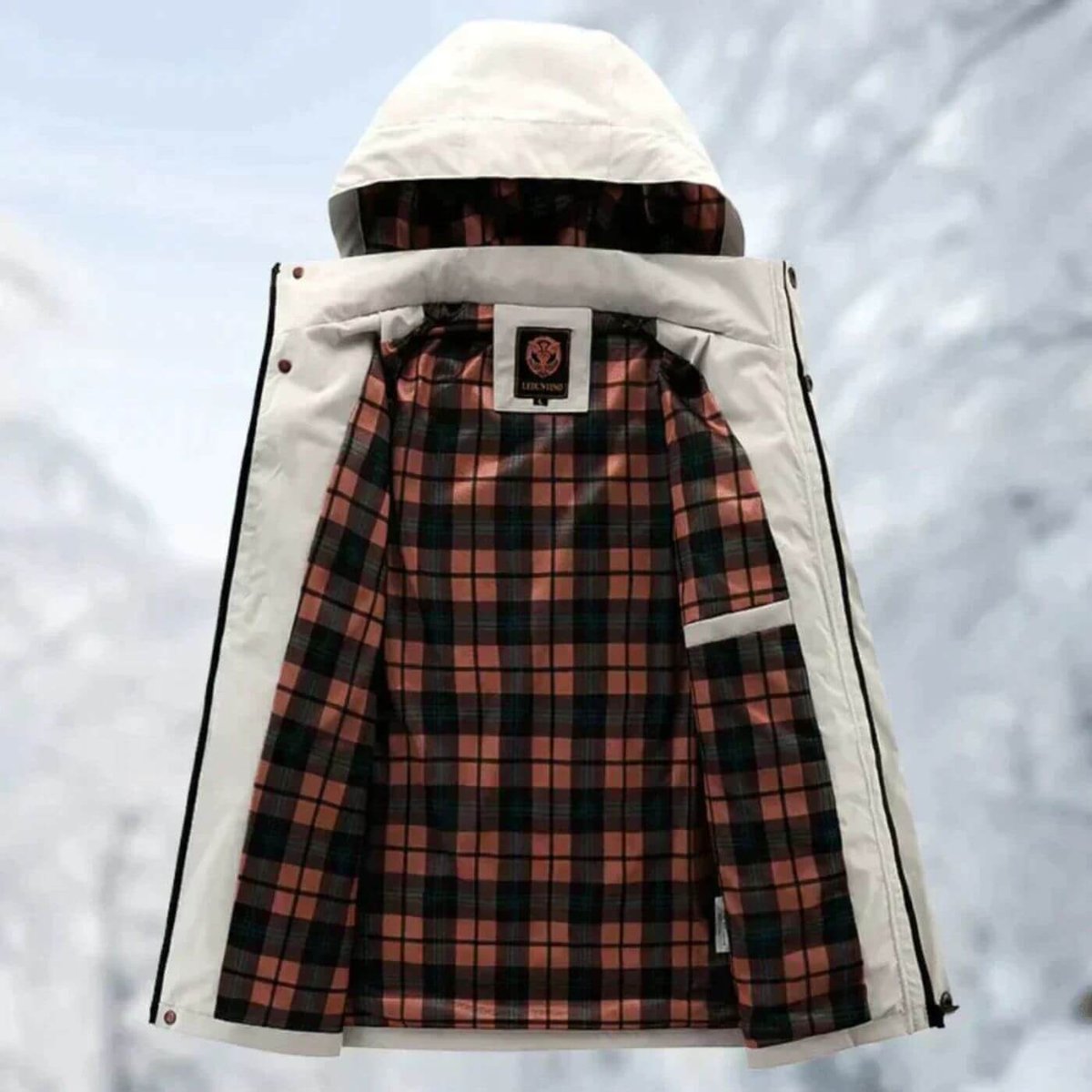 Milo | Classic Hooded Waterproof Jacket with Multi Pocket Design