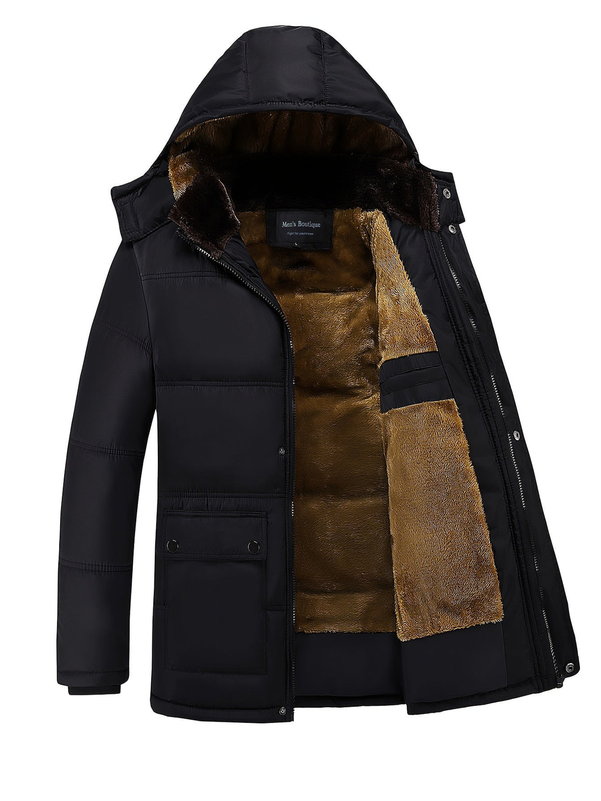 Milo | Relaxed Hooded Mens Parka Jacket