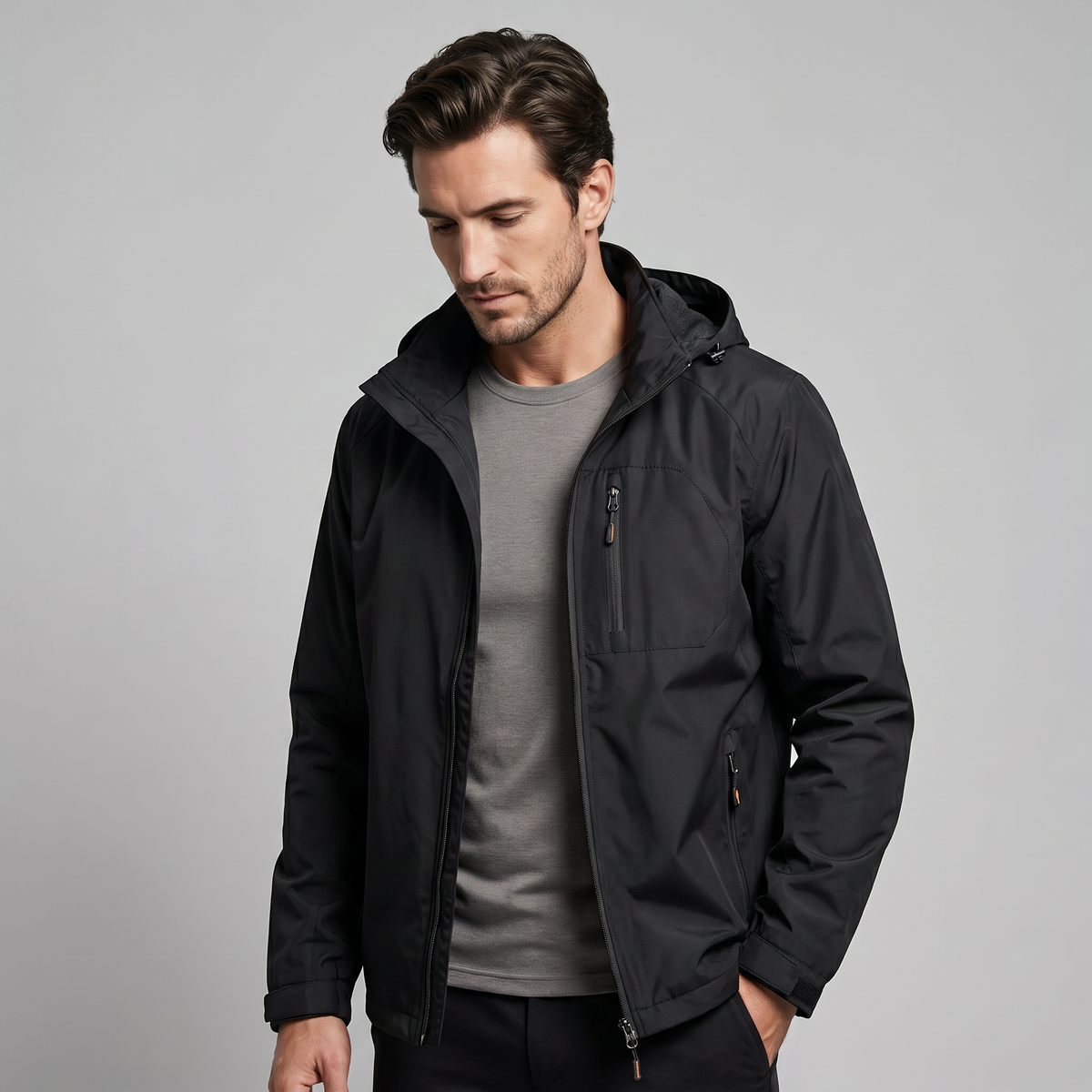 Milo | Timeless Hooded Waterproof Jacket