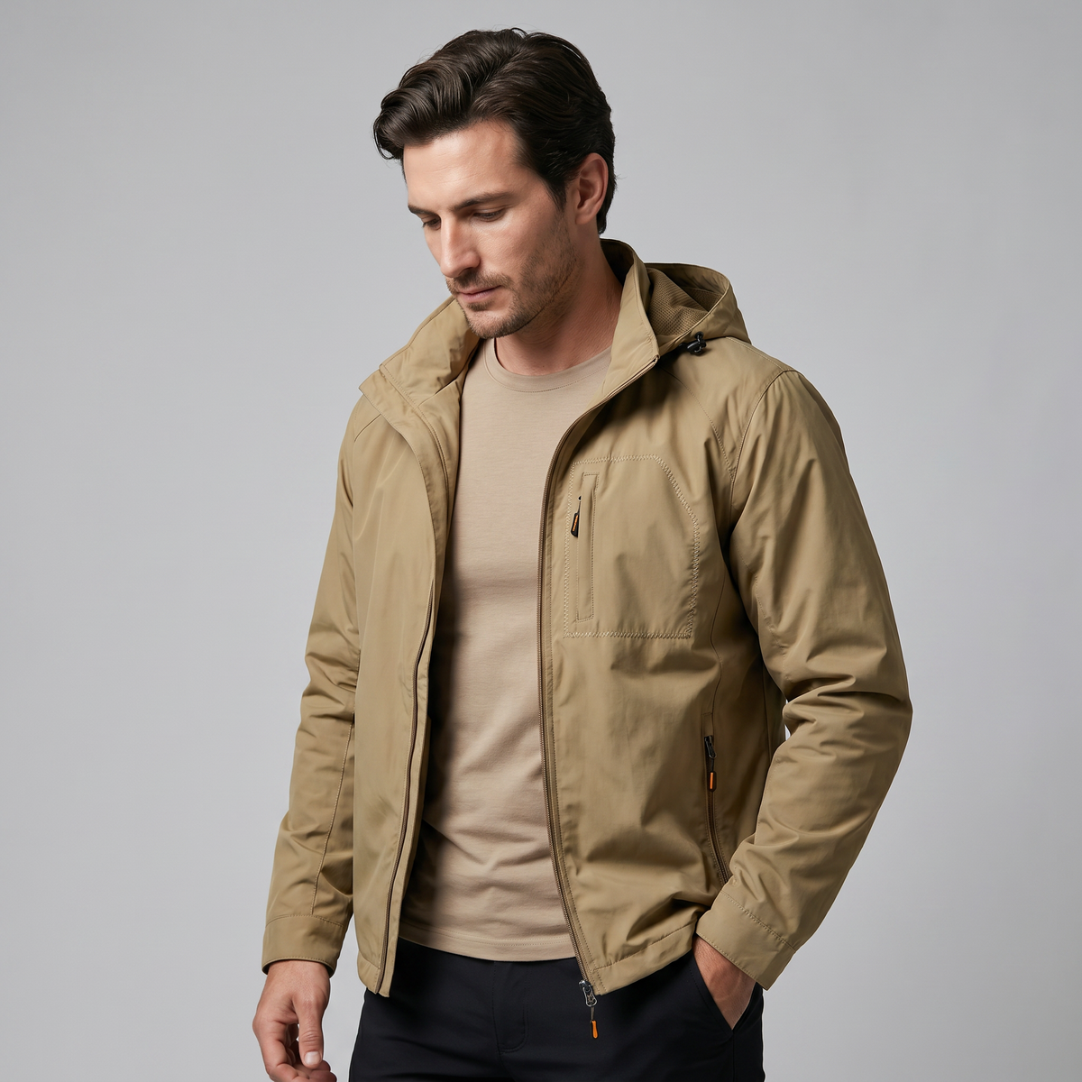 Milo | Timeless Hooded Waterproof Jacket