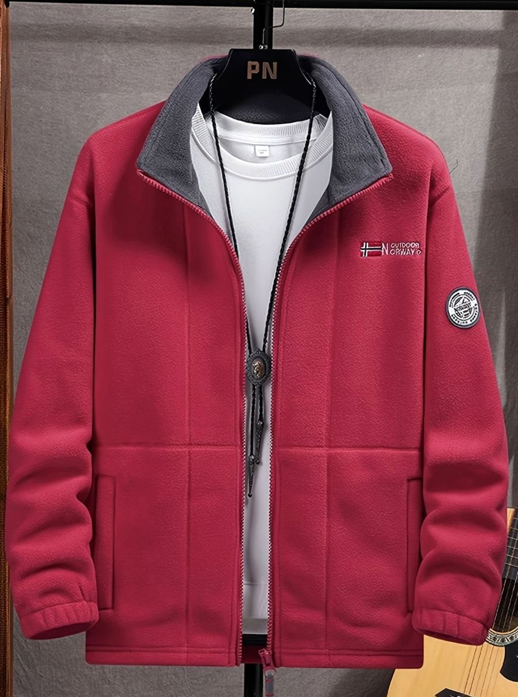 Musa | Cosy Full-Zip Outdoor Mens Fleece Jacket