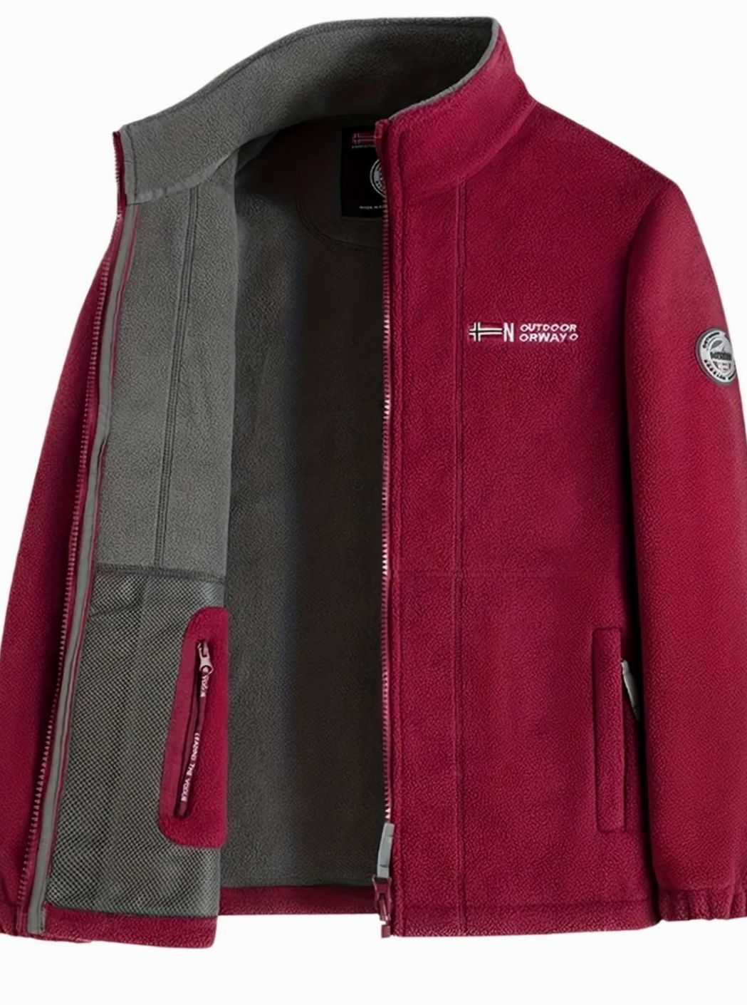 Musa | Cosy Full-Zip Outdoor Mens Fleece Jacket