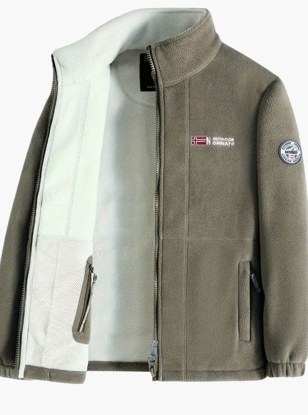 Musa | Cosy Full-Zip Outdoor Mens Fleece Jacket