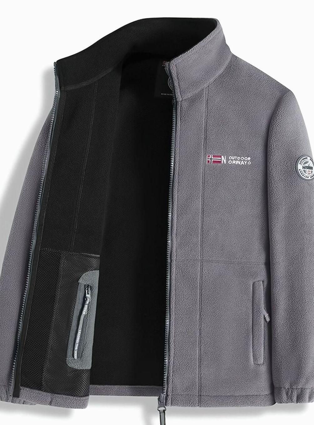 Musa | Cosy Full-Zip Outdoor Mens Fleece Jacket