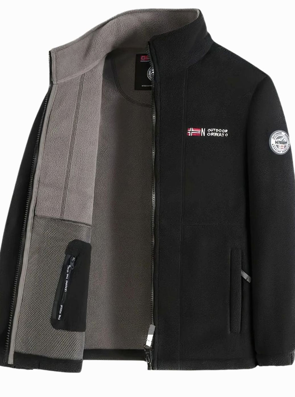 Musa | Cosy Full-Zip Outdoor Mens Fleece Jacket