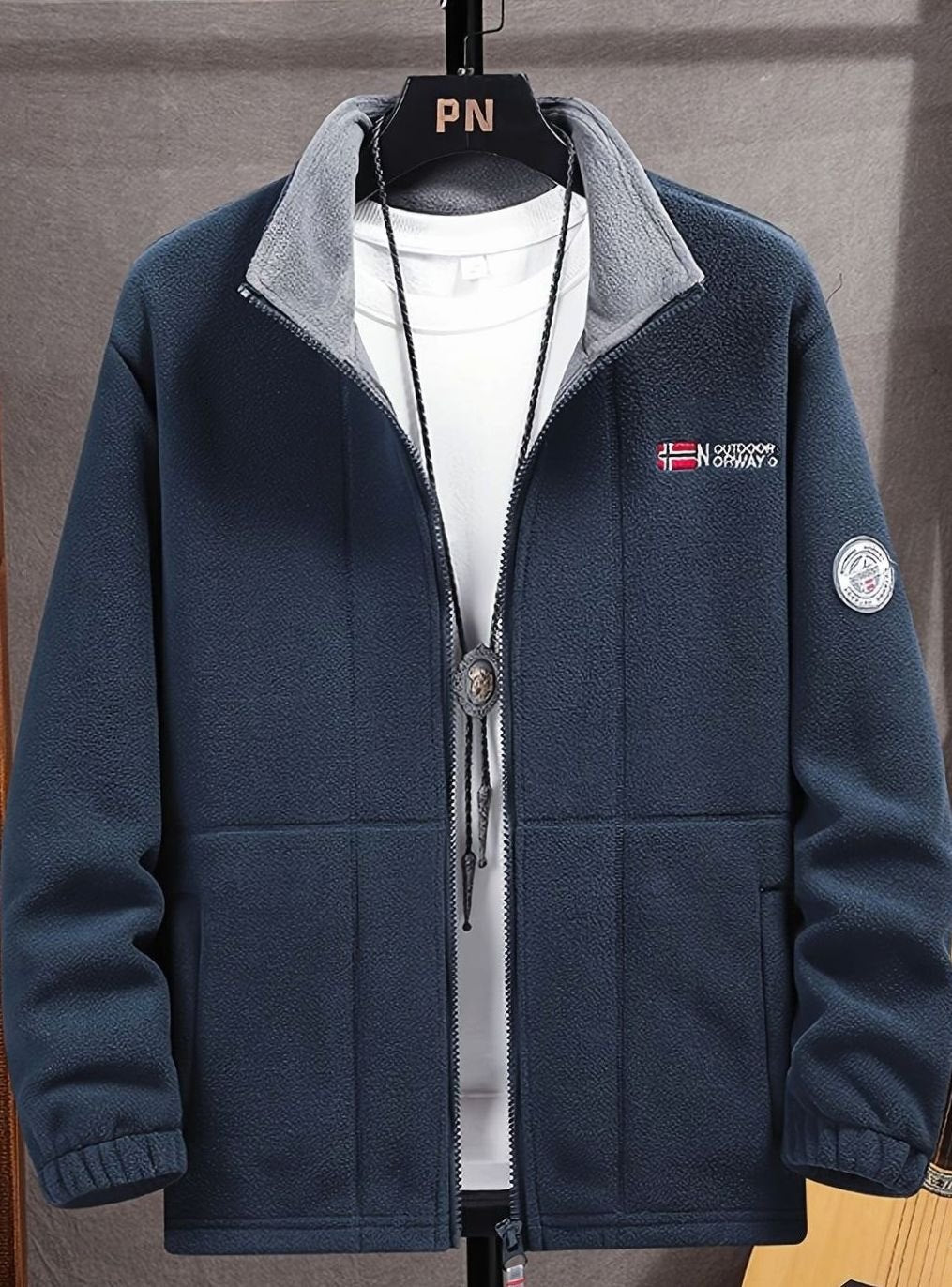 Musa | Cosy Full-Zip Outdoor Mens Fleece Jacket