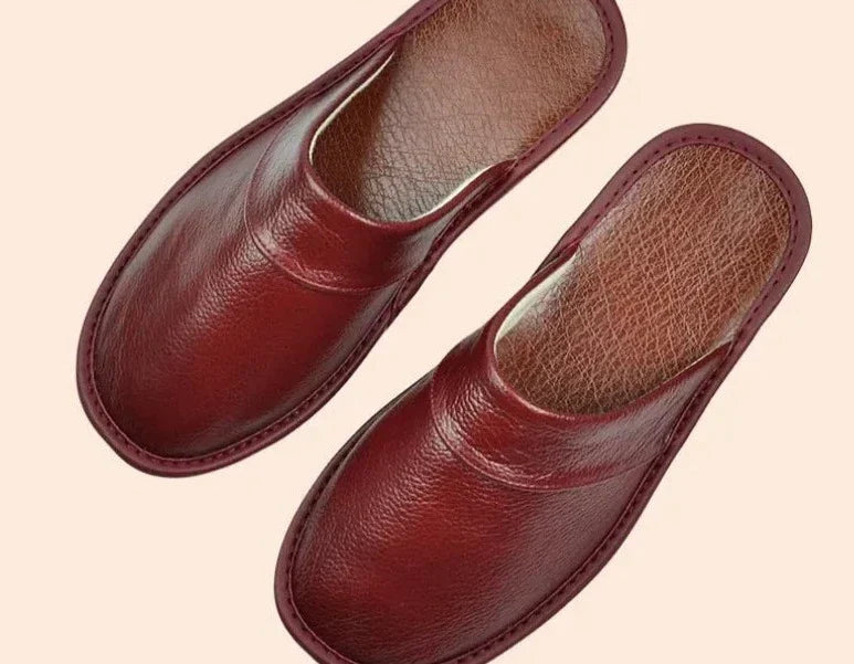 Musa | Polished Slip-On Mens Slippers with Arch Support