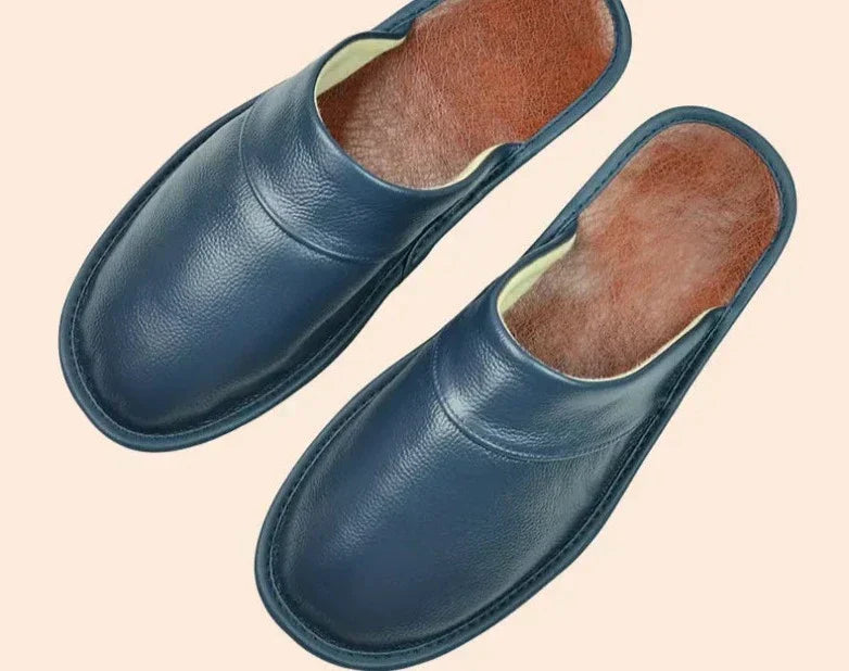 Musa | Polished Slip-On Mens Slippers with Arch Support