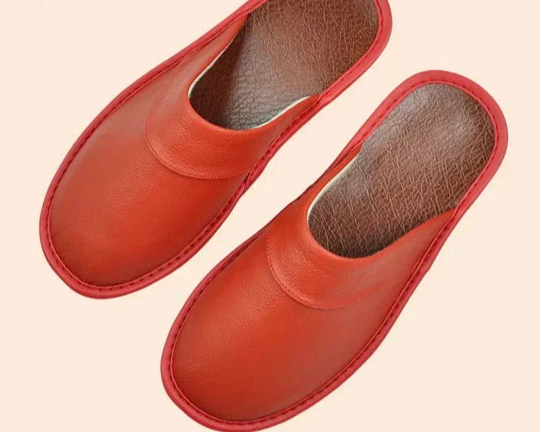 Musa | Polished Slip-On Mens Slippers with Arch Support