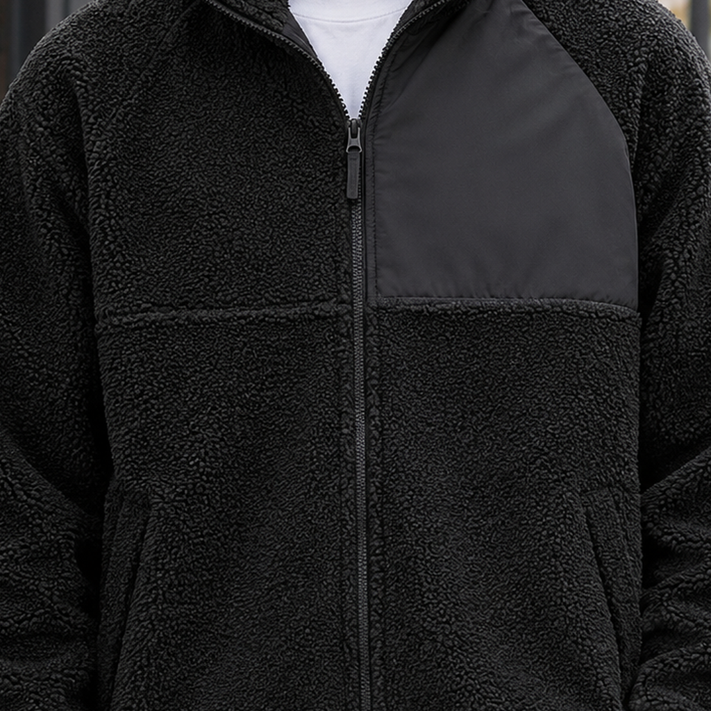 Myles | Classic Full Zip Mens Fleece Jacket