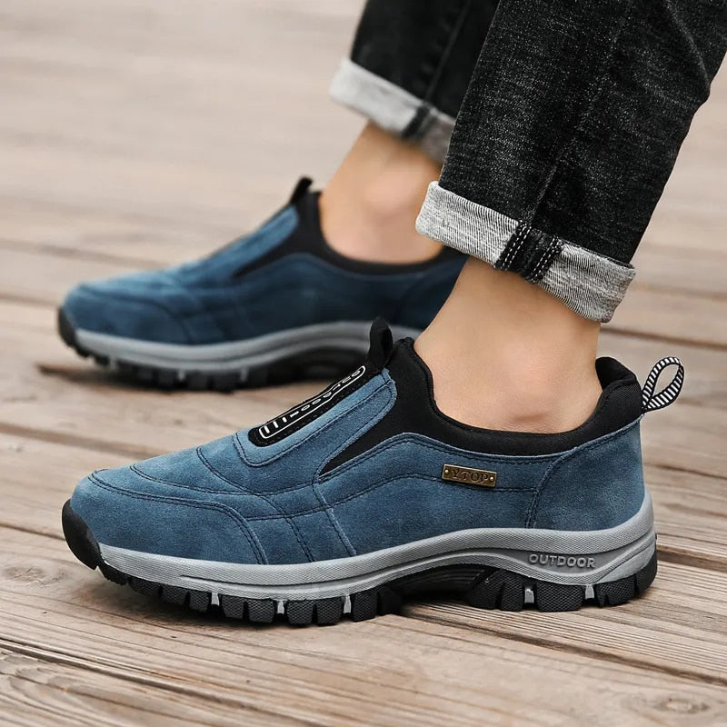 Myles | Polished Arch Support Orthopedic Shoes with Rugged Outsole