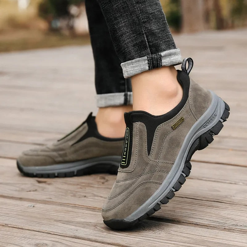 Myles | Polished Arch Support Orthopedic Shoes with Rugged Outsole