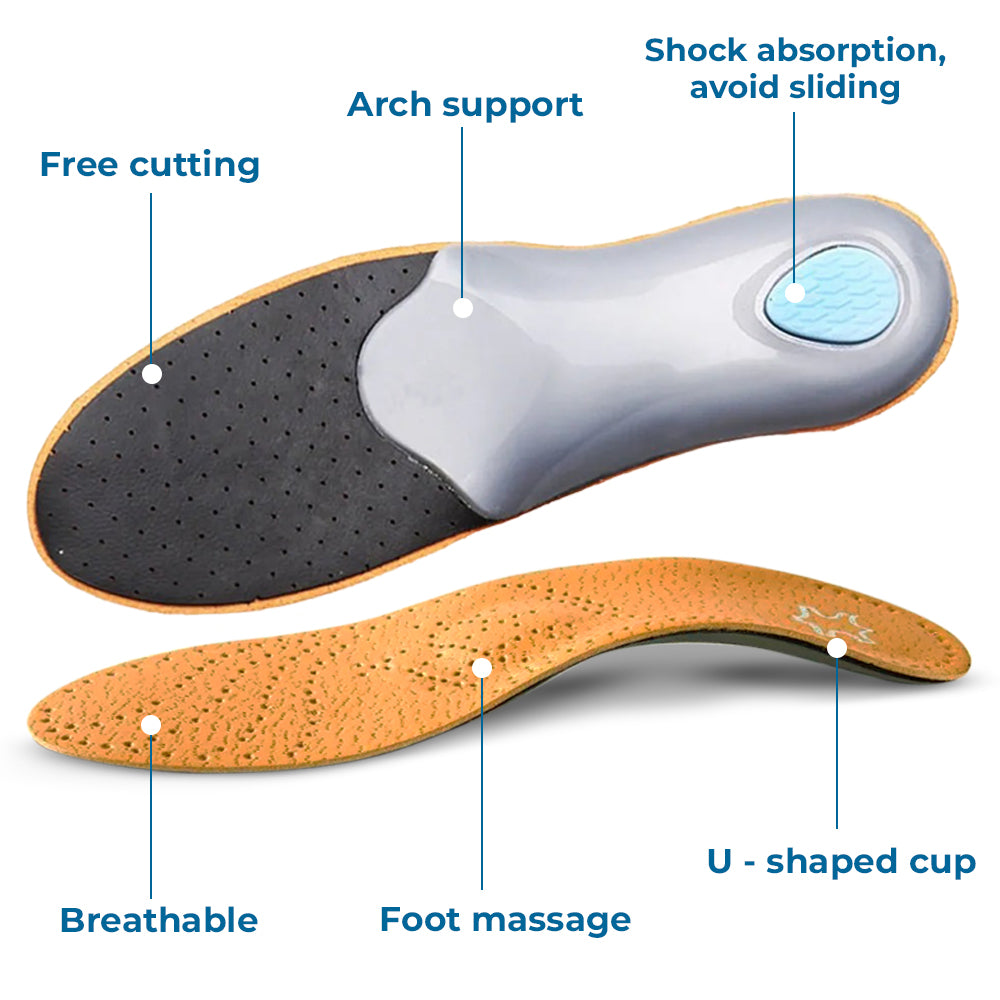 Myles | Polished Arch Support Orthopedic Shoes with Rugged Outsole