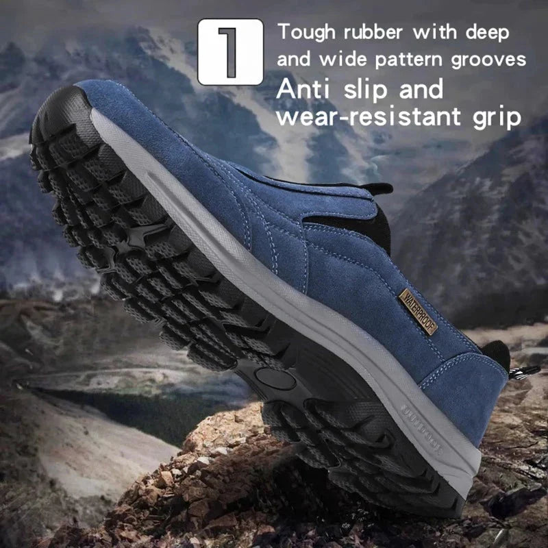 Myles | Polished Arch Support Orthopedic Shoes with Rugged Outsole