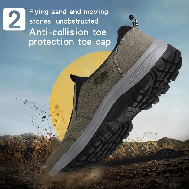 Myles | Polished Arch Support Orthopedic Shoes with Rugged Outsole