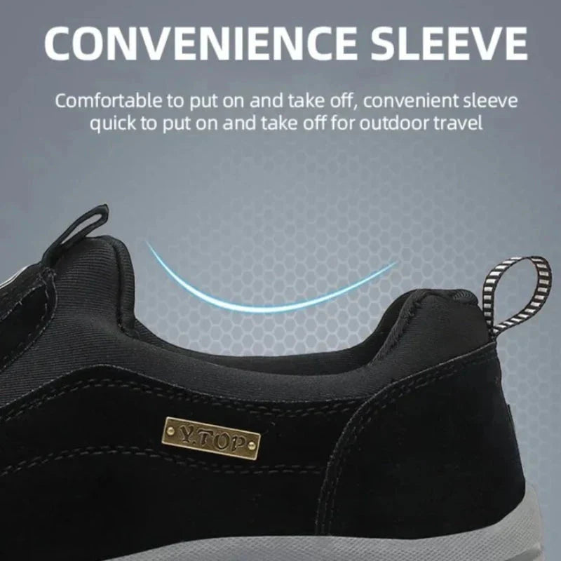 Myles | Polished Arch Support Orthopedic Shoes with Rugged Outsole