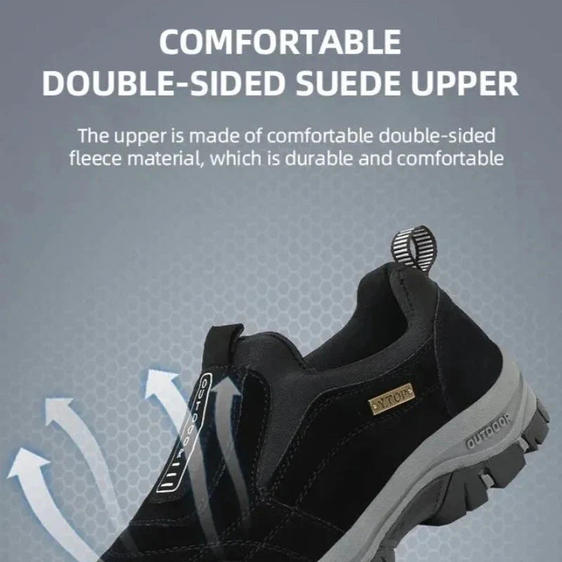 Myles | Polished Arch Support Orthopedic Shoes with Rugged Outsole