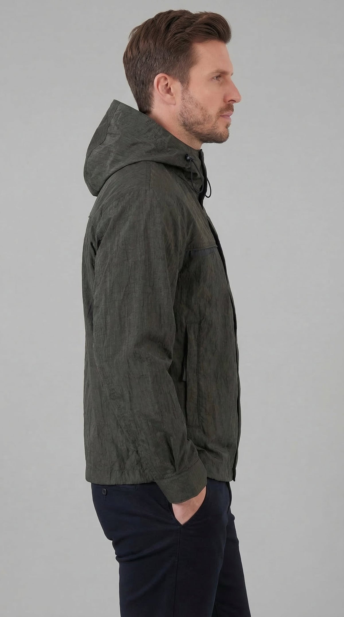 Myles | Stylish Lightweight Hooded Waterproof Jacket