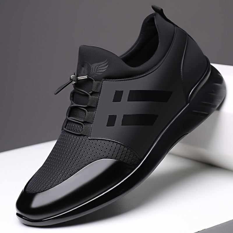 Nathan | Classic Orthopedic Sneakers Men Toggle Lace Trainers