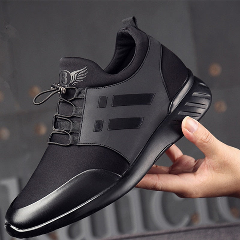Nathan | Classic Orthopedic Sneakers Men Toggle Lace Trainers