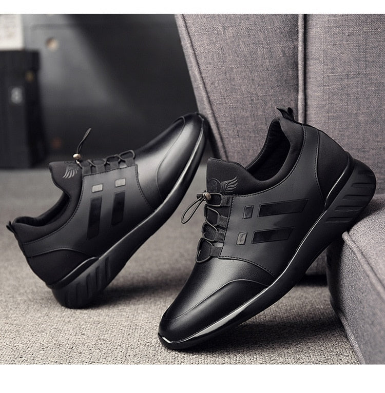 Nathan | Classic Orthopedic Sneakers Men Toggle Lace Trainers