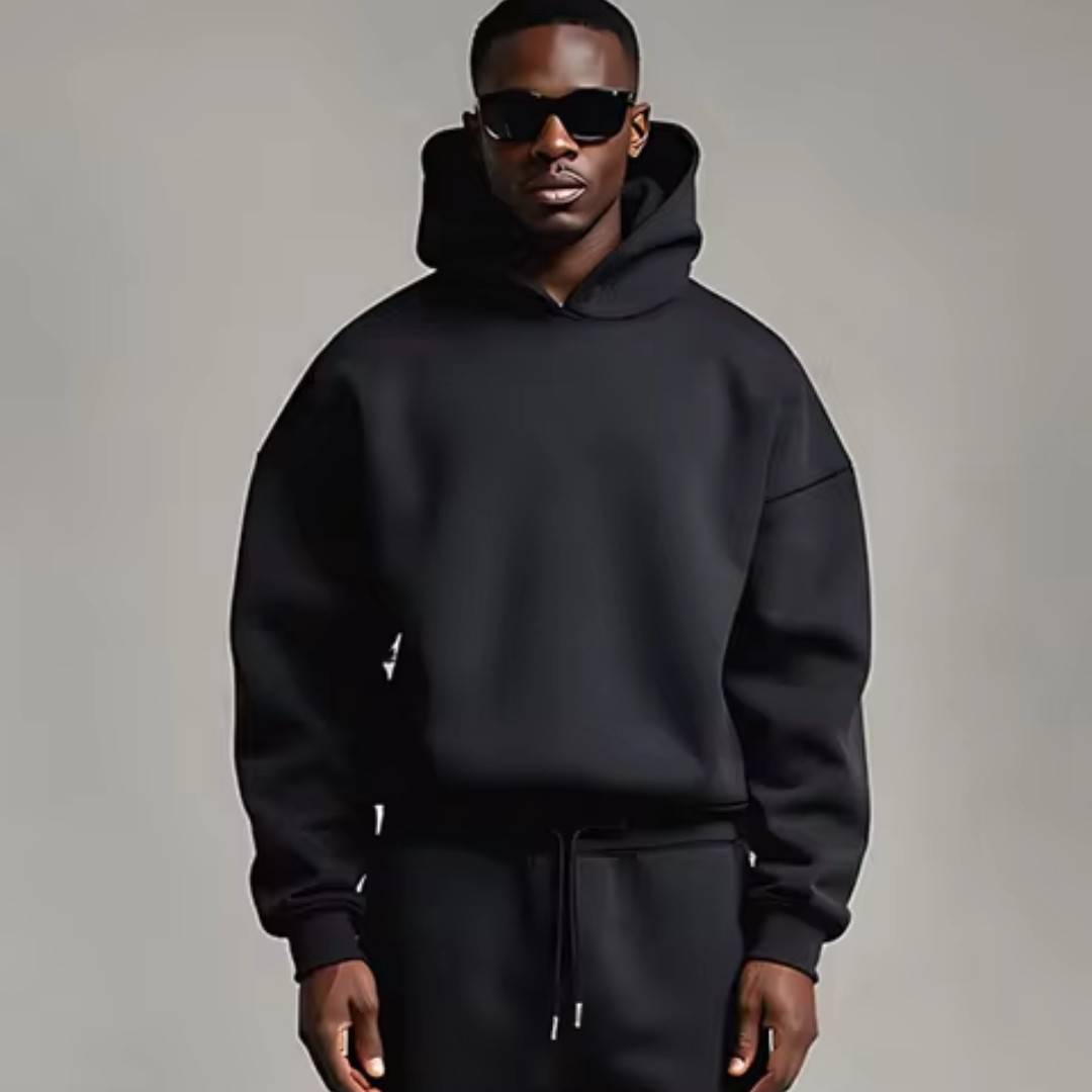 Nathan | Classic Oversized Hooded Tracksuit Set