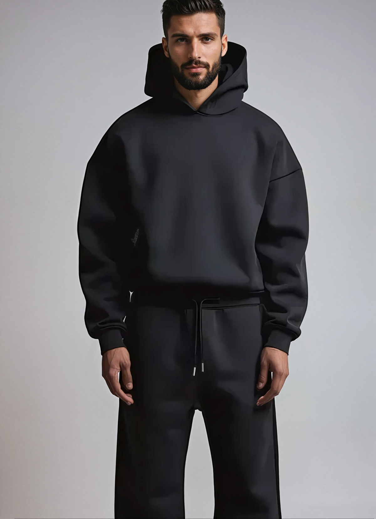Nathan | Classic Oversized Hooded Tracksuit Set