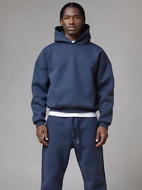 Nathan | Classic Oversized Hooded Tracksuit Set