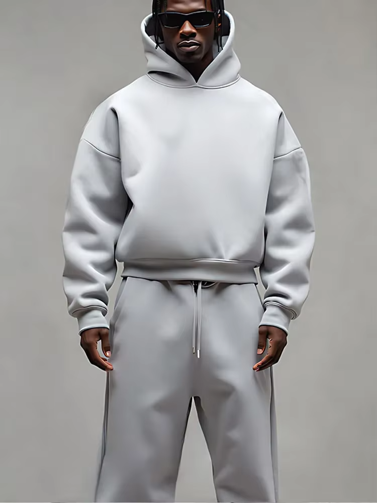 Nathan | Classic Oversized Hooded Tracksuit Set