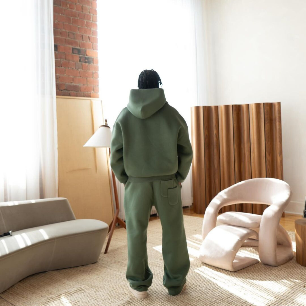 Nathan | Classic Oversized Hooded Tracksuit Set