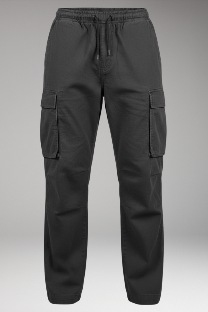 Nathan | Effortless Elastic Waist Cargo Trousers