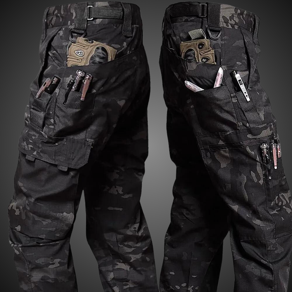 Noah | Camouflage Tactical Mens Cargo Trousers