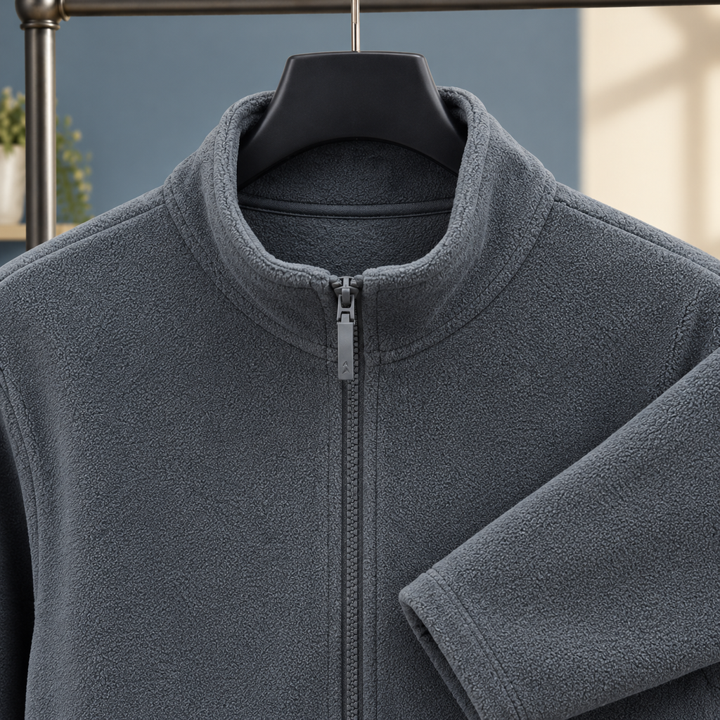 Noah | Classic Full Zip Mens Fleece Jacket