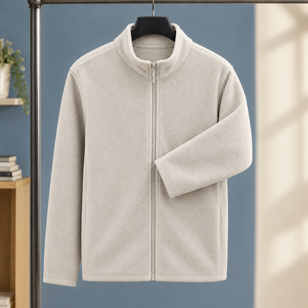 Noah | Classic Full Zip Mens Fleece Jacket