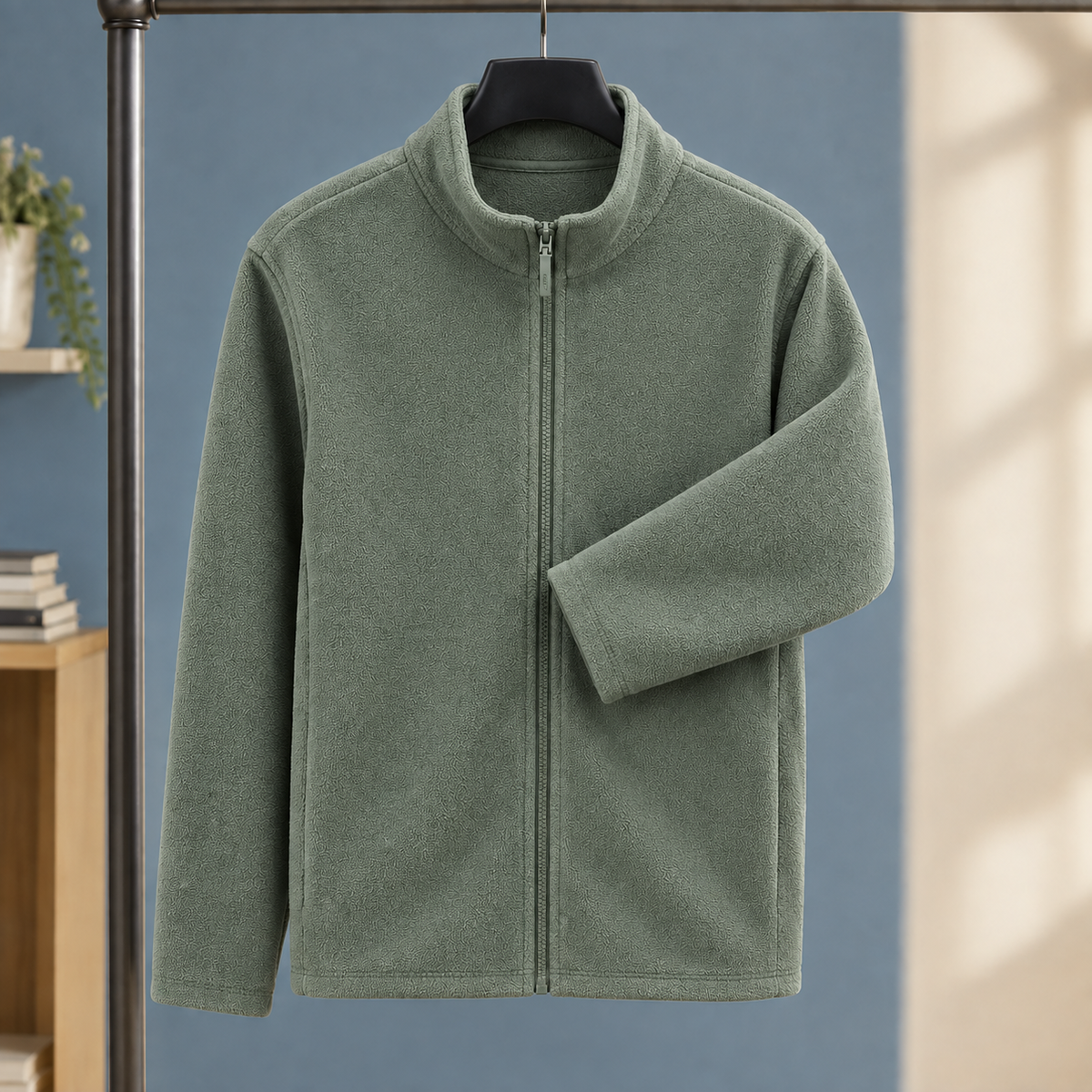 Noah | Classic Full Zip Mens Fleece Jacket
