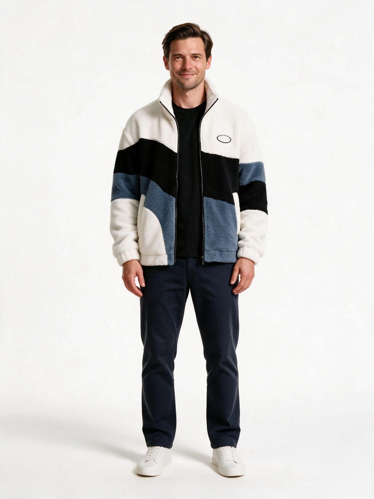 Noah | Oversized Zip Up Mens Fleece Jacket