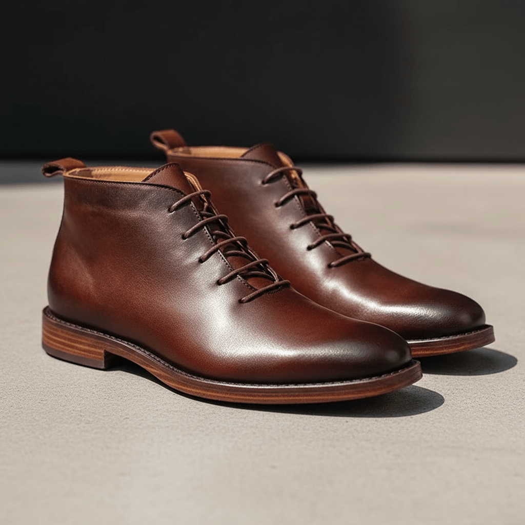 Noah | Relaxed Lace-Up Chukka Mens Boots