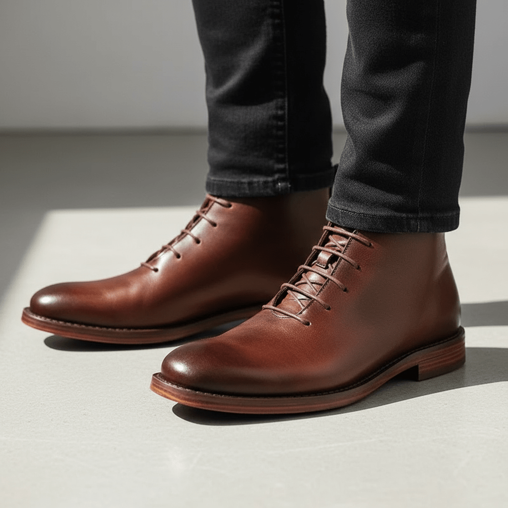 Noah | Relaxed Lace-Up Chukka Mens Boots