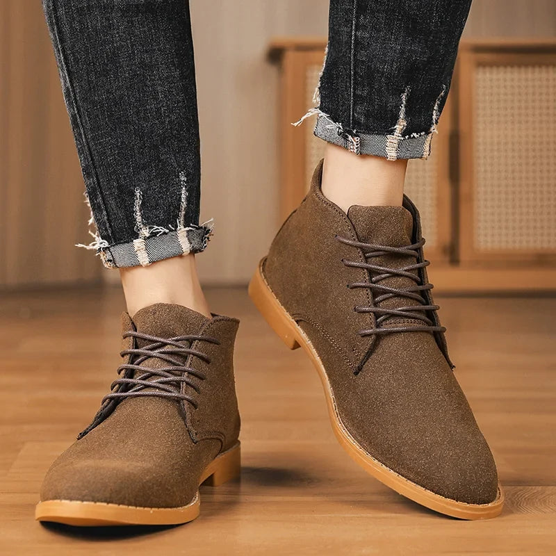 Noah | Stylish Lace Up Chukka Mens Boots