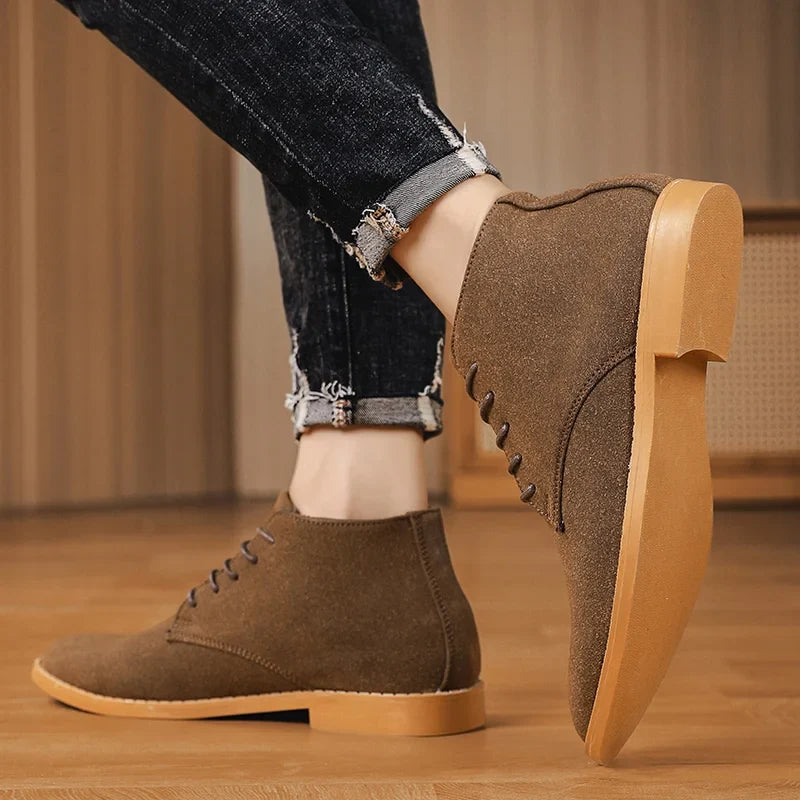 Noah | Stylish Lace Up Chukka Mens Boots