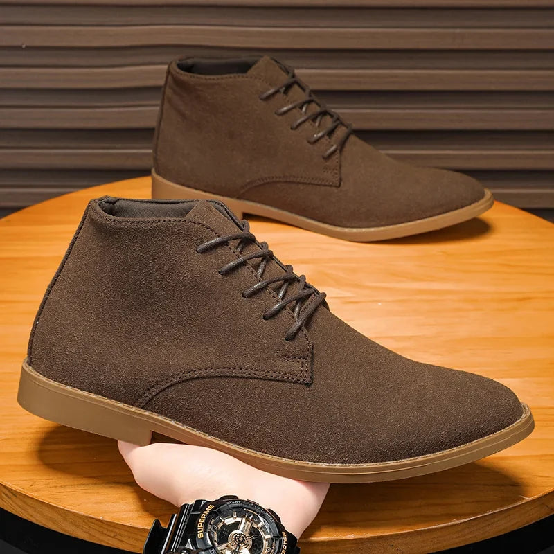 Noah | Stylish Lace Up Chukka Mens Boots