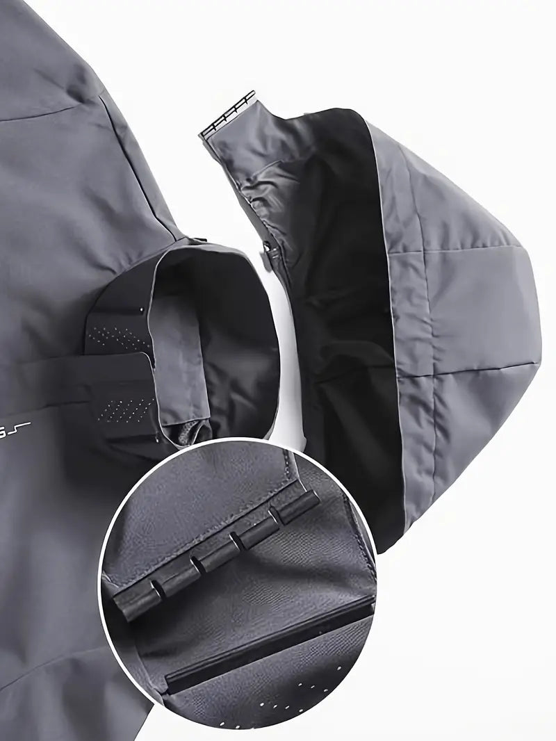 Noah | Timeless Waterproof Jacket with Detachable Hood