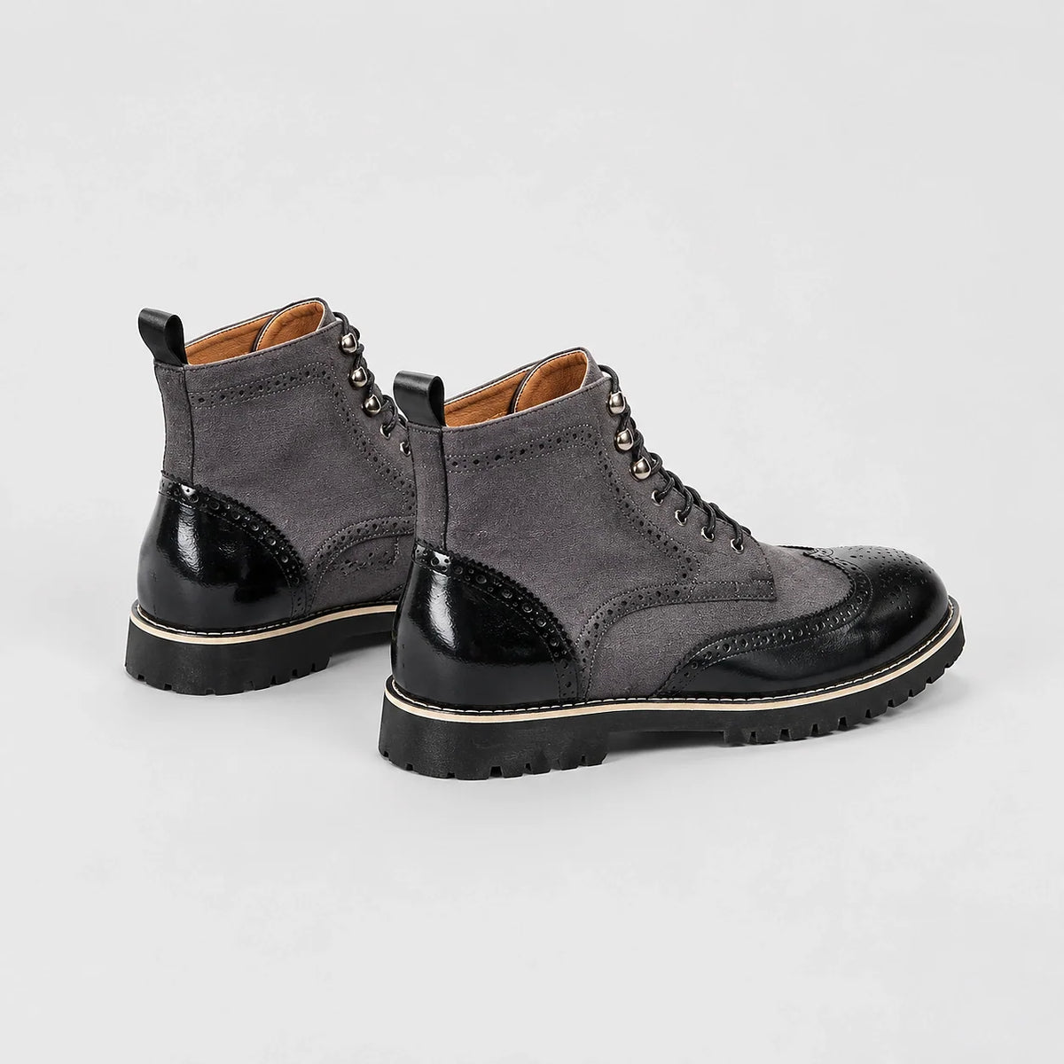 Oakley | Wingtip Brogue Lace-Up Mens Boots