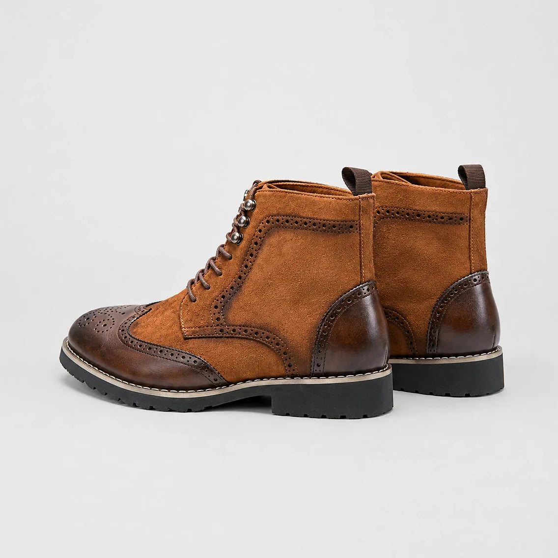 Oakley | Wingtip Brogue Lace-Up Mens Boots