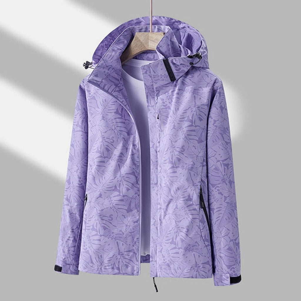 Olive | Polished Lightweight Waterproof Hooded Jacket