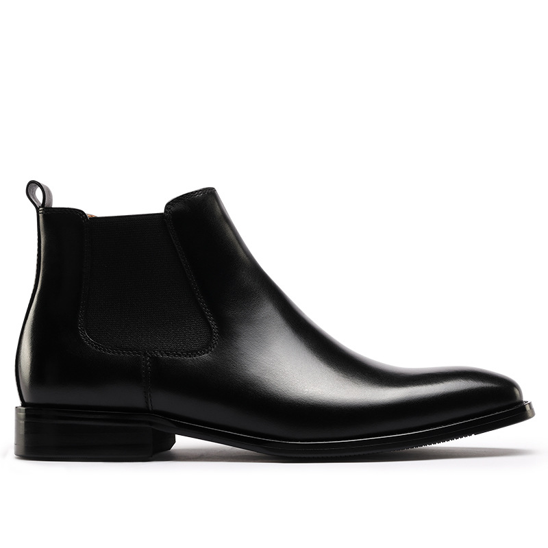 Oliver | Polished Slip-On Chelsea Mens Boots