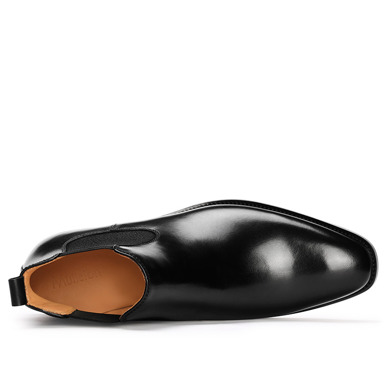 Oliver | Polished Slip-On Chelsea Mens Boots