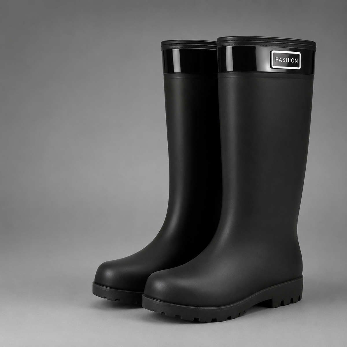 Olivia | Refined Waterproof Boots with Fleece-Lined Wellington Design