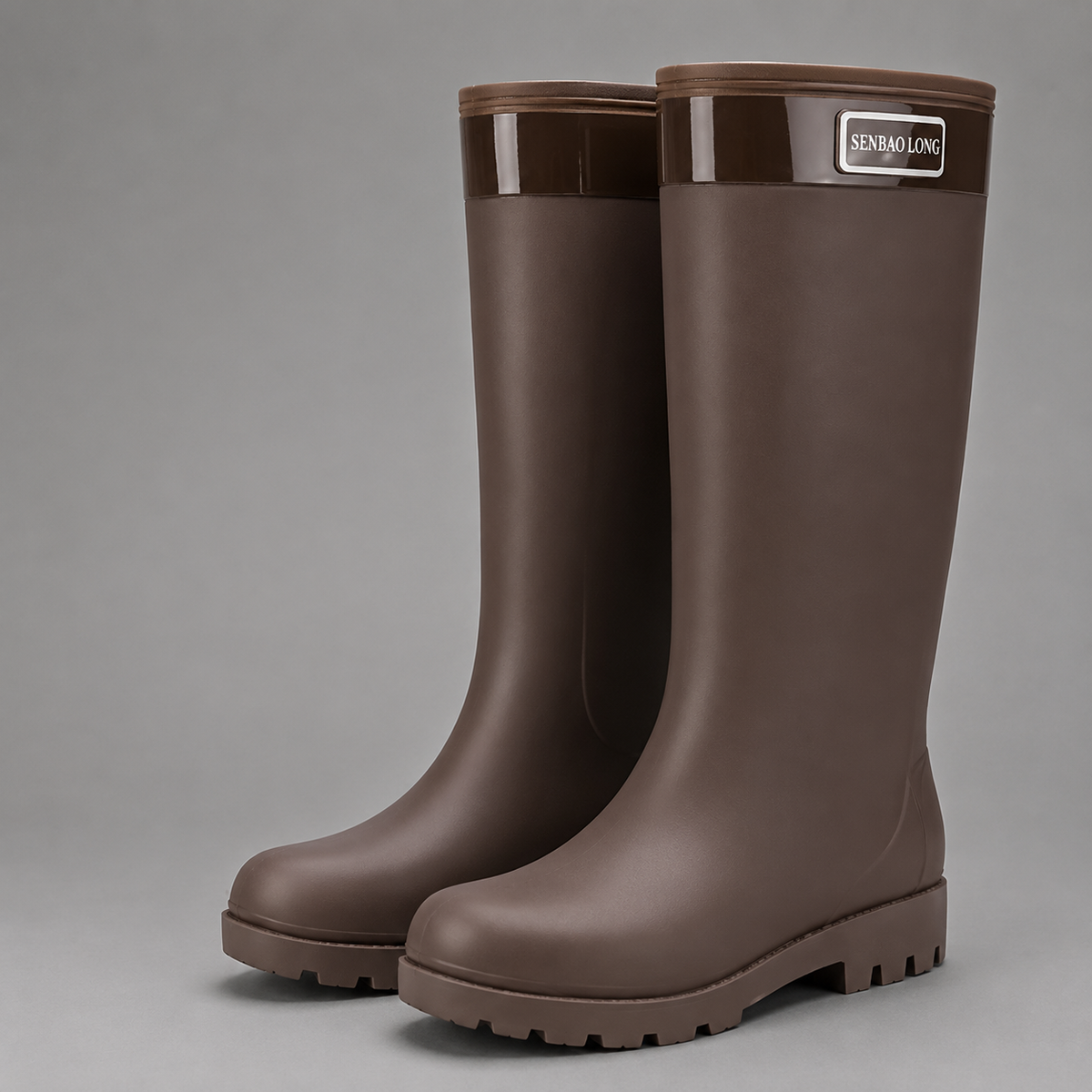 Olivia | Refined Waterproof Boots with Fleece-Lined Wellington Design
